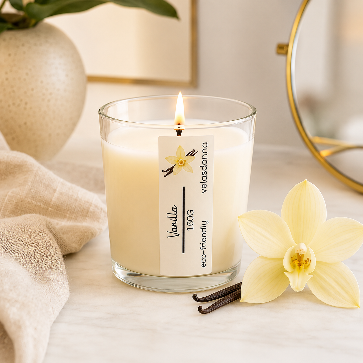 VELAS AROMATICAS DONNA