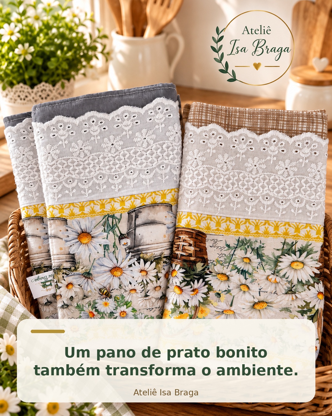 Kit artesanal de cozinha