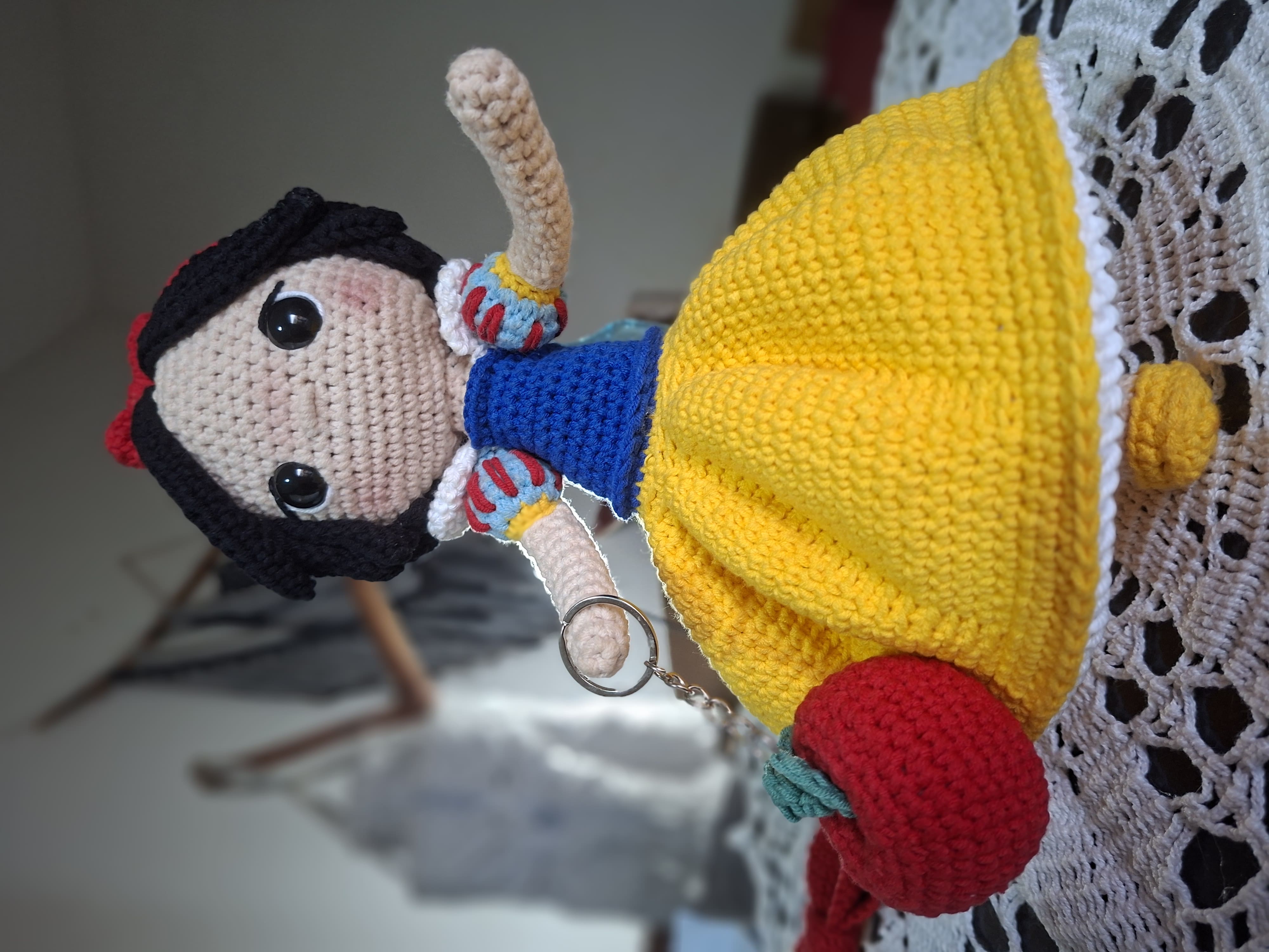 Boneca Amigurumi Princesa