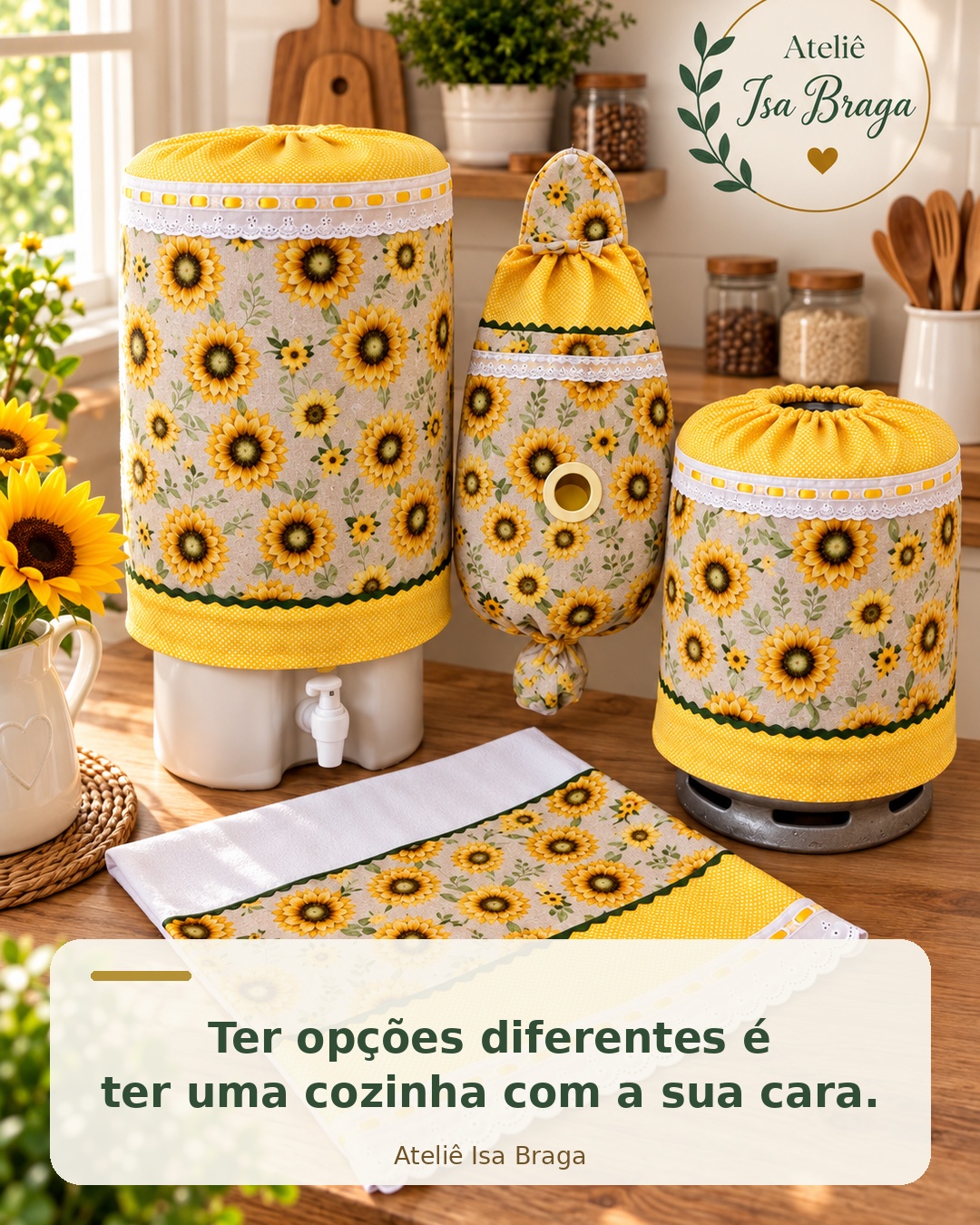 Kit artesanal de cozinha