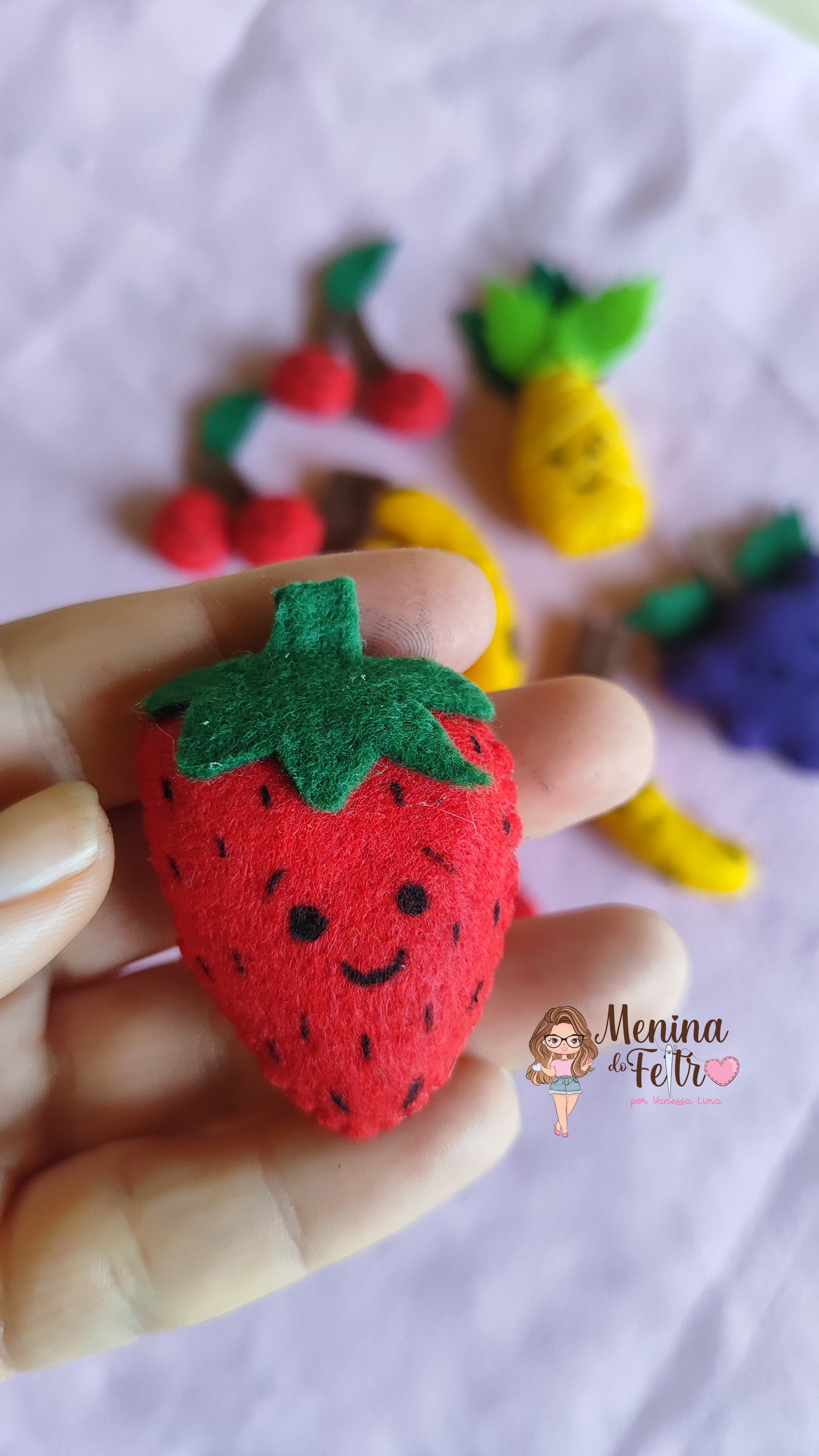 Fruta para vestido infantil